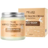 Melao Beef Tallow Moisturizer - 100% Grasgevoerd - Hydraterende crème - Zonder Parfum - 113 Gram