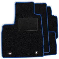Opel Complete set velours vloermatten passend voor Antara 2006-2015 - blauwe afwerking