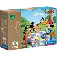 Clementoni - Disney - Mickey Classic - legpuzzel - 104 stukjes