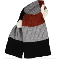Sarlini - Baby - Jongens - Knit - Sjaal - Multi - Black - 1/2 jaar