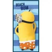 Minions 'Beach Bum' - Katoen Strandlaken/Badhanddoek 140x70 cm