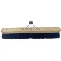 Synx Tools - Stadsbezem - Colombo Bezem - 60CM - Natuurvezel haren - Straatbezem haren - Bezems Buiten - Schrobborstels - Buitenbezem - schoonmaakartikelen - Zonder Steel