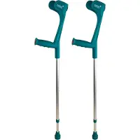 Famanu Onderarm Krukken / Okselkrukken \ Loopkrukken met Armsteun, Ergonomische Krukken, Loopkruk Comfort, Forearm Crutches / Armpit Crutches \ Wandelstok