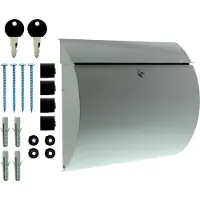 BURG-WÄCHTER brievenbus / omheining doorwerpbrievenbus - mailbox ,330 x 376 x 106 mm