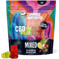 Cannabis CBD Gummy Bears (mixed)