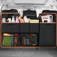 OEM Kofferbakorganizer voor in de auto, 100 x 45 cm, grote autoopbergtas, kofferbaktas, waterdichte tas, autostoelorganizer met 6 verstelbare riemen en 3 bevestigingsriemen