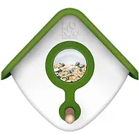 Kinlys Voederhuisje Voerhuisje Lona - Groen - - LN13250 - Vogelvoederhuisje voor Vogels