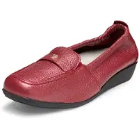 VITAFORM Mocassins donkerrood