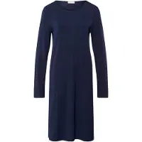 Hanro Nachthemd ' Natural Elegance ' donkerblauw