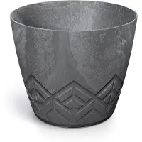 Prosperplast Bloempot Rond Areco Effect Round 20cm MARENGO / 2 STUKS!