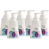 INCIA - Natuurlijke Schuimende Handzeep voor Kids - Voordeelverpakking - 6 x 250 ml