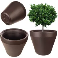Kadax Bloempot Lima 390 - mokka K12258 LA650-83