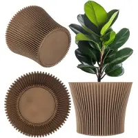 Kadax Estrela bloempot 19cm goud