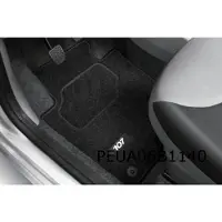 Peugeot 107 Mattenset (4x naaldvilt zwart) Origineel! 9663K4