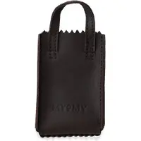 Myomy MY PAPER BAG Miniatuur met sleutelhanger - hunter Off Black