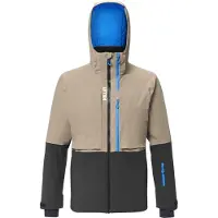 Millet - Ski jassen - Grands Montets Pro Jacket M Dorite Black voor Unisex - Maat L - Beige