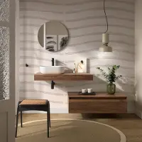 Muebles Hoyo wastafelblad 100cm walnoot