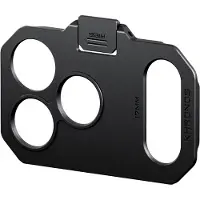 Tilta Khronos 17mm Thread Lens Adapter for iPhone 17 Pro Max - Space Gray