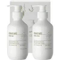 Meraki geschenkset, handzeep en handlotion Warme oranje
