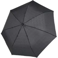 Doppler Paraplu grijs / zwart