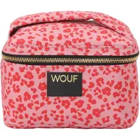 Wouf Toilettas 'Roar' oudroze / rood / zwart