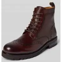 Digel Boots van leer met ritssluiting, model 'Spencer'