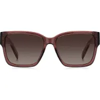 BOSS Zonnebril van bruin acetaat met Double B-monogram