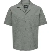 Only & Sons Overhemd 'ONSEye' donkergrijs