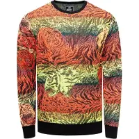 O46rn Sweatshirt geel / oranje / zwart