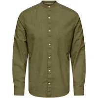 Only & Sons Overhemd 'Cantley' donkergroen