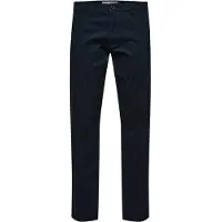 SELECTED MEN Chino 'SLHNew Miles' donkerblauw