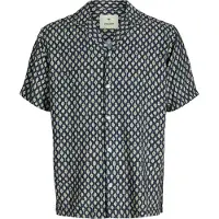 Jack & Jones Overhemd 'JPRBLULincoln' camel / nachtblauw