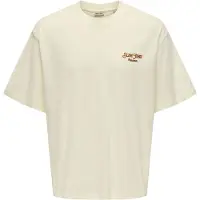 Only & Sons Shirt 'Malik Jims' beige / grijs / groen / oranje