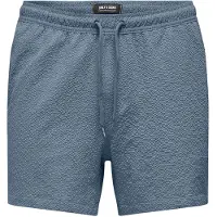Only & Sons Zwemshorts 'ONSTed' duifblauw
