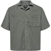 Only & Sons Overhemd 'Alfi' aardetinten