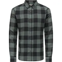 Only & Sons Overhemd 'ONSGudmund' groen / zwart