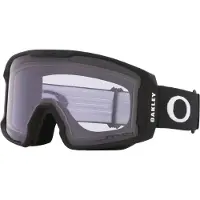 Oakley - Skibrillen - Line Miner M Matte Black Prizm Clear voor Unisex - Zwart