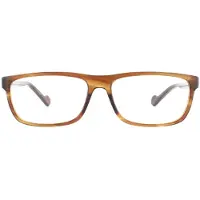 Moncler brilmonturen ML5063 050 rayï¿½ marron cristal hommes