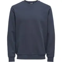 Only & Sons Sweatshirt 'ONSCeres' donkerblauw