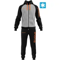 Givova Super King Tracksuit Zwart,Grijs 10-12 Years Jongen