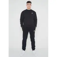 Nike Heren Club Fleece Volledig Trainingspak Set Zwart