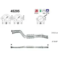 As 45205 Katalysator