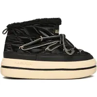 Napapijri - Women's Mid Boot Glacier - Winterschoenen 9, zwart/beige