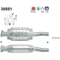 As 30551 Katalysator