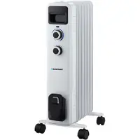 Blaupunkt Olieradiator 14 m² 1500 W Wit, Zwart