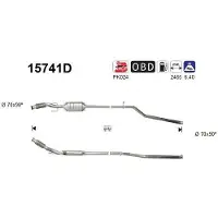 As 15741D Katalysator