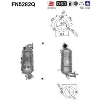 As FN5282Q Roetfilter (DPF)