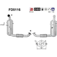 As FD5116 Roetfilter (DPF)