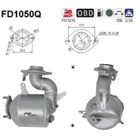 As FD1050Q Roetfilter (DPF)