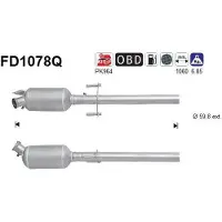 As FD1078Q Roetfilter (DPF)